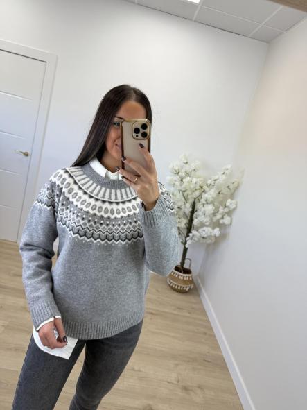 Jersey Charlot Gris Clarito  [3]