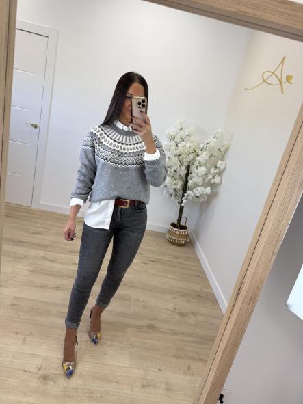 Jersey Charlot Gris Clarito  [1]