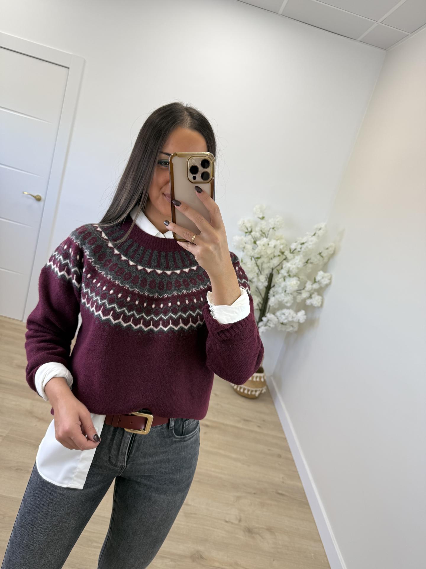 Jersey Charlot Granate