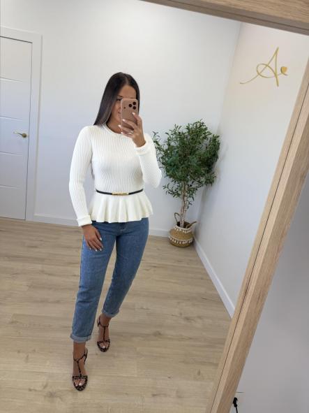 Jersey Volantito Blanco [1]