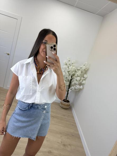 Camisa Blanca Basic 9212
