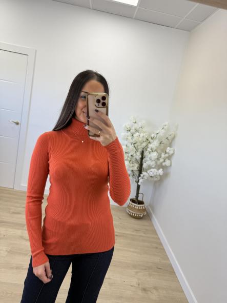 Jersey Cuello Terracota [3]