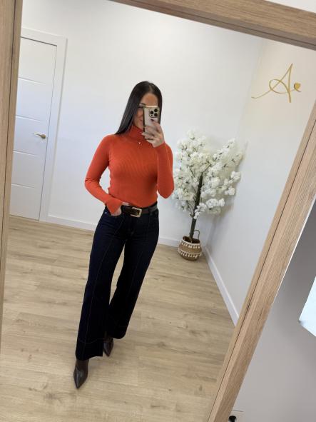 Jersey Cuello Terracota [2]