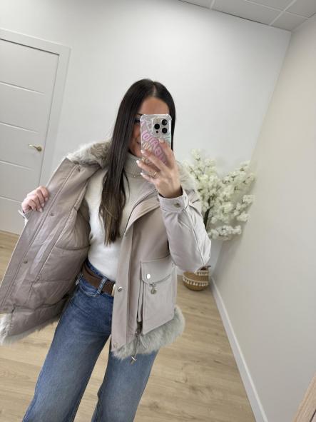 Cazadora Polonia Camel [1]