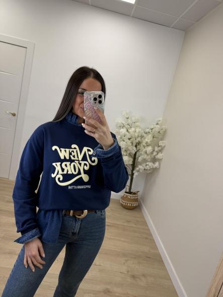 Sudadera Marino New York