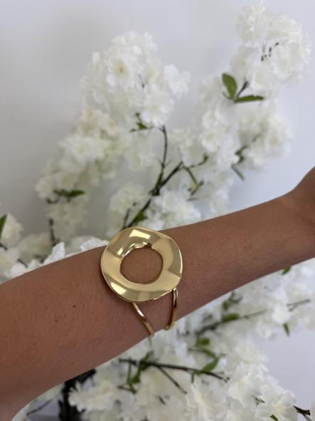 Brazalete Circulo Dorado