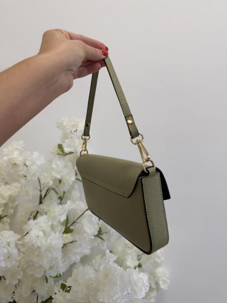 Bolso Cuqui 100% Piel Kaki [2]
