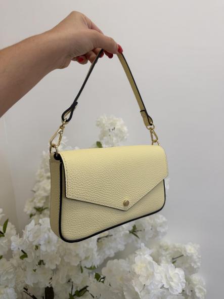 Bolso Cuqui 100% Piel Amarillo [0]