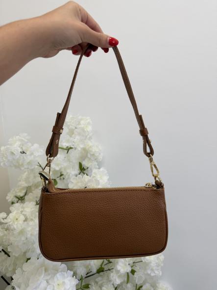 Bolso Matea 100% Piel Camel