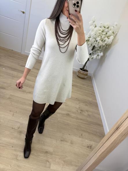 Vestido Bimba Beige  [3]