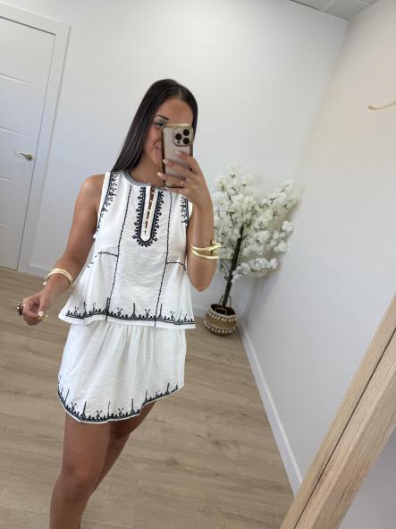 Top Blanco Paradise
