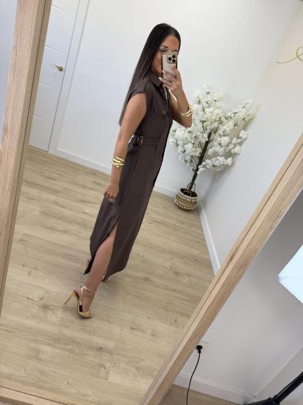 Vestido Chocolate Agatha  [4]