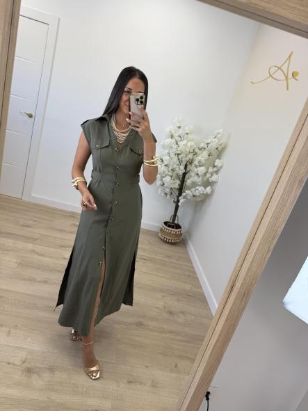 Vestido Kaki Agatha [1]
