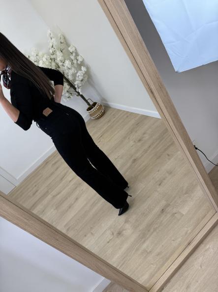 Jeans Negro Recto Etiqueta Roja [8]