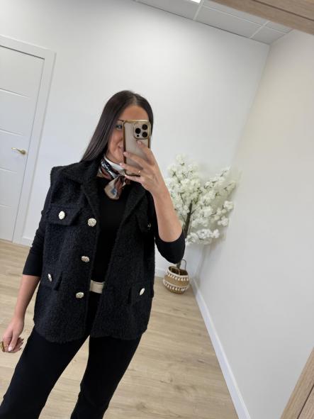 Chaleco Negro Carmeli [1]