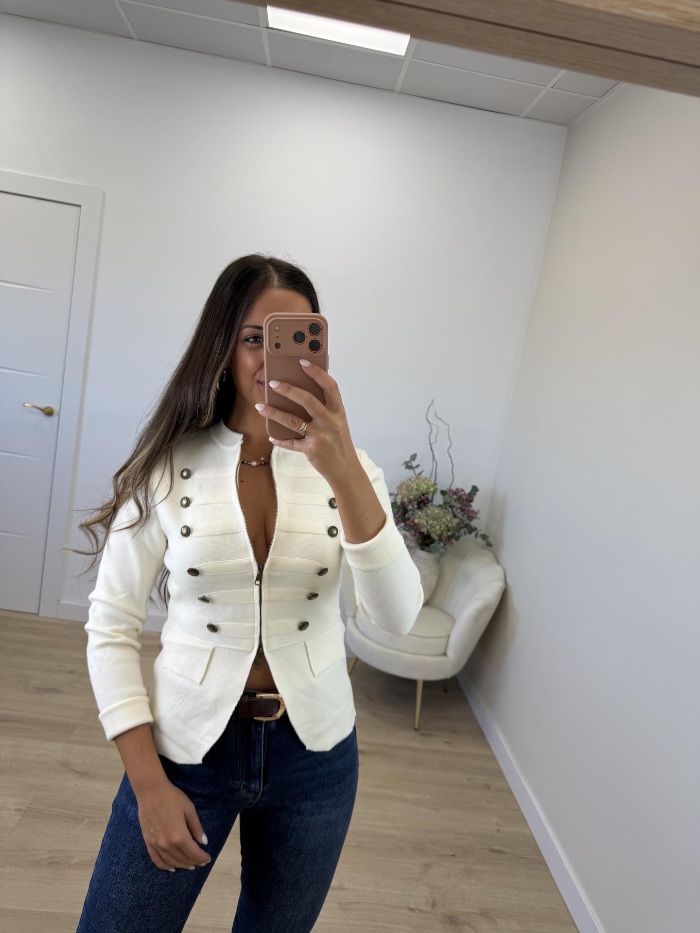 Chaqueta Lia Blanca