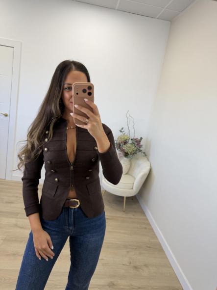 Chaqueta Lia Chocolate [0]
