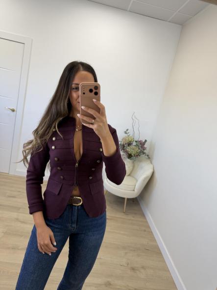 Chaqueta Lia Frambuesa