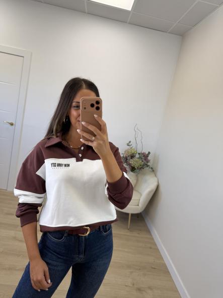 Sudadera Granate New York