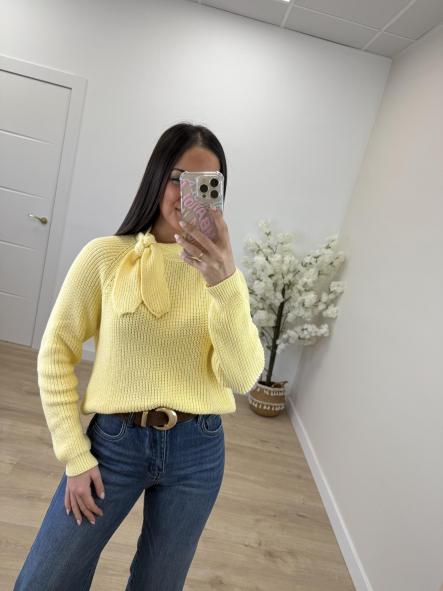 Jersey Lazo Amarillo Pastel