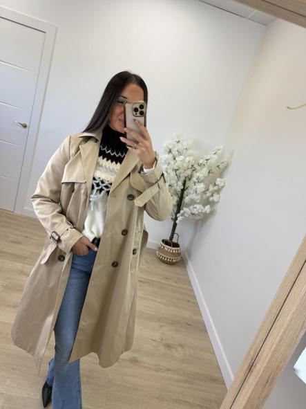 Gabardina Perfecta Camel [2]