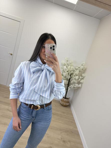Camisa Lazo Celeste
