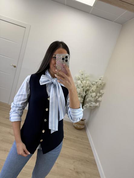 Chaleco Punto Marino [3]