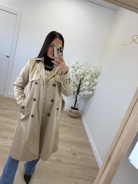 Gabardina Perfecta Camel [3]