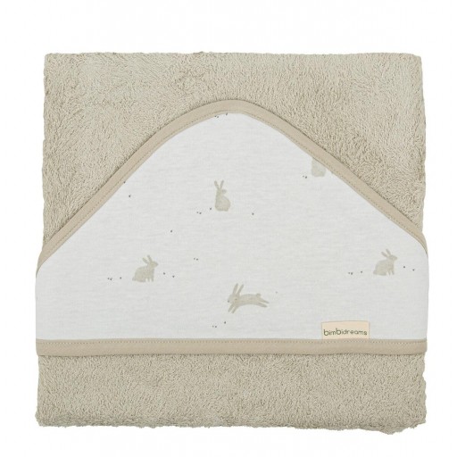 CAPA BAÑO BEBE BUNNY VERDE BIMBIDREAMS