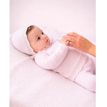 CONJUNTO JUBON Y POLAINA NAI ROSA TALLA 1MES PAZ RODRIGUEZ [3]