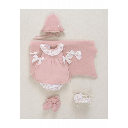CONJUNTO ROSA EMPOLAVADO
