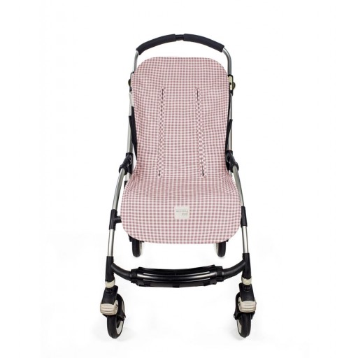 COLCHONETA SILLA UNIVERSAL I LOVE VICHY ROSA WALKING MUM [1]