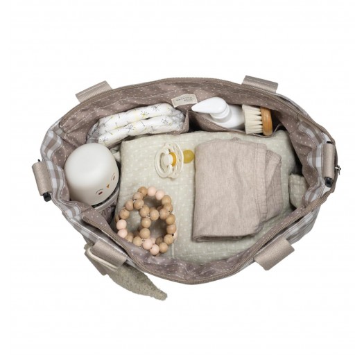 BOLSO CARRITO CAETANA SAND BEIG WALKING MUM [3]