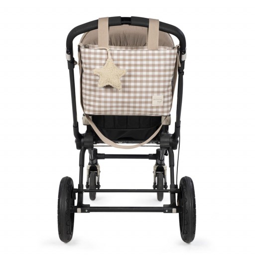 BOLSO CARRITO CAETANA SAND BEIG WALKING MUM [2]