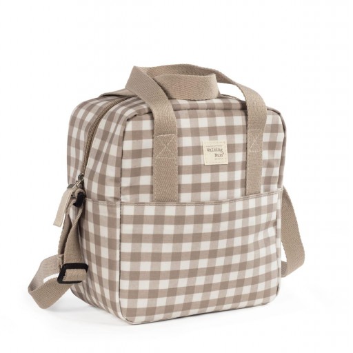 BOLSA TERMICA NEVERA CAETANA SAND BEIG WALKING MUM