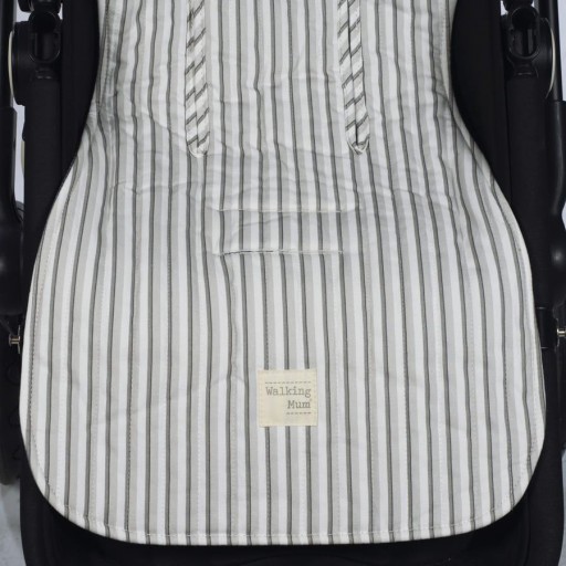 COLCHONETA SILLA UNIVERSAL VERANO BOTTON RAYAS WALKING MUM [2]