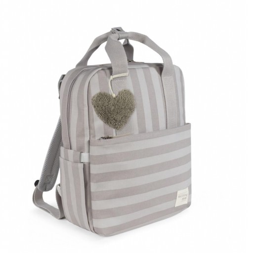 MOCHILA BEBÈ SINTRA RAYAS BEIGE WALKINGMUM [0]