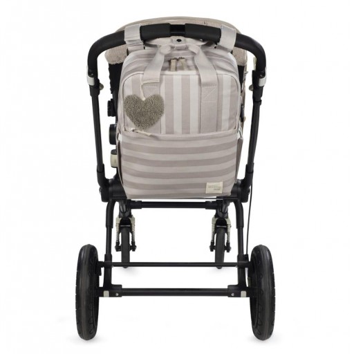 MOCHILA BEBÈ SINTRA RAYAS BEIGE WALKINGMUM [3]