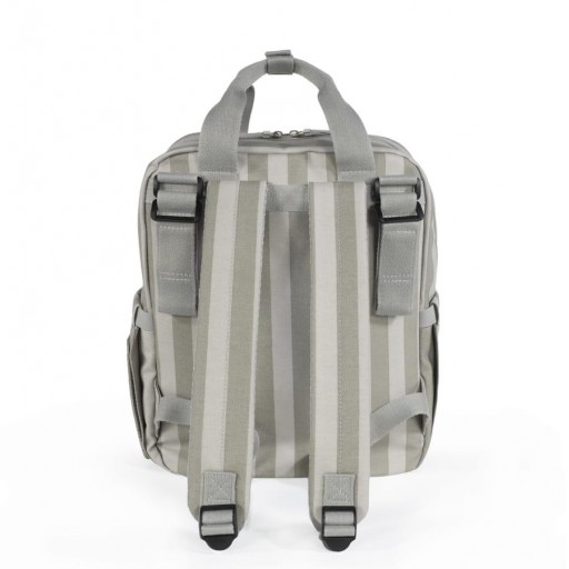 MOCHILA BEBE SINTRA RAYAS VERDE WALKINGMUM [1]