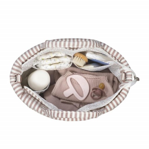 BOLSO CARRO PRALINÈ RAYAS MOKA WALKINGMUM [2]