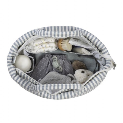 BOLSO CARRO PRALINÈ RAYAS MATCHA WALKINGMUM [2]