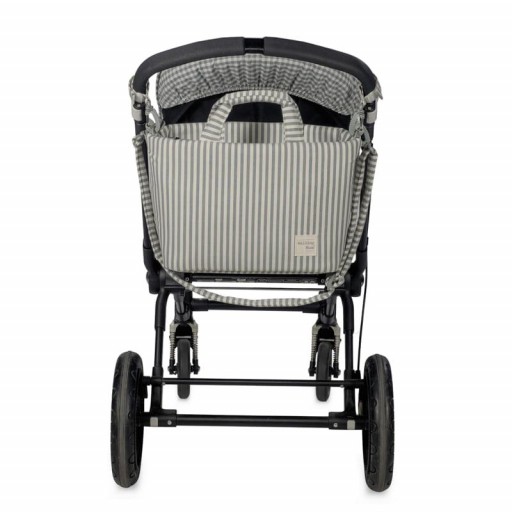 BOLSO CARRO PRALINÈ RAYAS MATCHA WALKINGMUM [3]