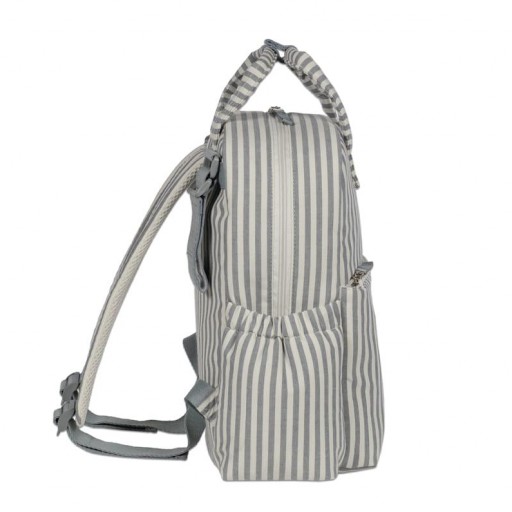 BOLSO MOCHILA PRALINÈ RAYAS MATCHA WALKINGMUM [2]