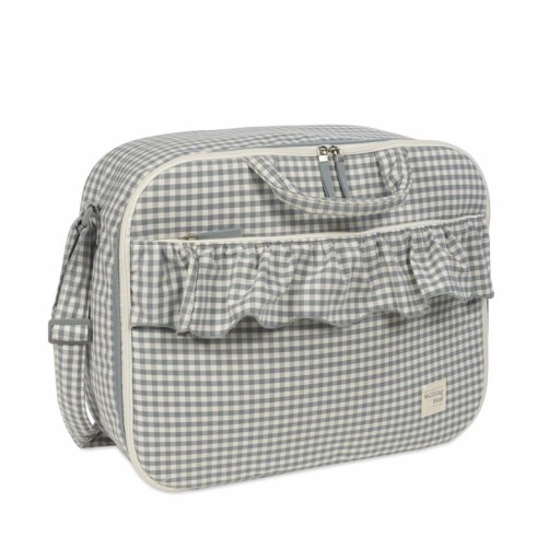 MALETA BEBE PRALINÈ VICHY MATCHA WALKINGMUM [3]