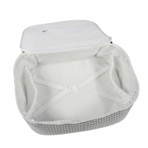 MALETA BEBE PRALINÈ VICHY MATCHA WALKINGMUM [2]