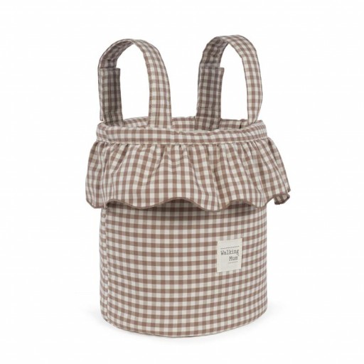 BOLSO CARRO BUCKET PRALINE VICHY MOKA WALKINGMUM [1]