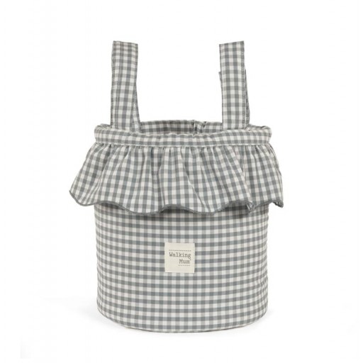 BOLSO CARRO BUCKET PRALINE VICHY MATCHA WALKINGMUM [1]