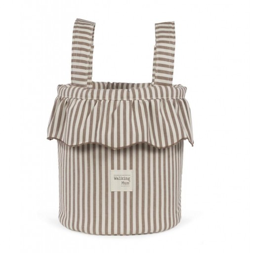 BOLSA CARRO BUCKET PRALINE RAYAS MOKA WALKINGMUM [1]