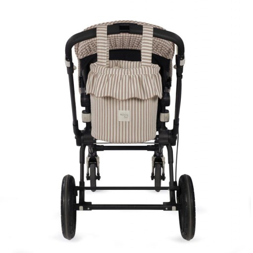 BOLSA CARRO BUCKET PRALINE RAYAS MOKA WALKINGMUM [3]