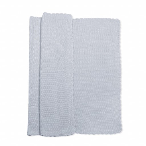 MANTA TRICOT AZUL PASITO A PASITO